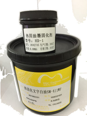 Китай Чернил маркировки ПКБ высокого прилипания чернила термальных излечимых белых/черноты цвета офсетной печати поставщик